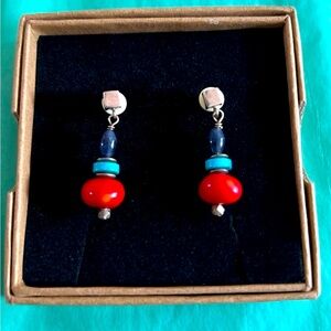 Vintage Native Sterling Silver earrings